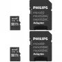 Philips MicroSDHC confezione da 2 32GB Class 10 UHS-I U1 con adattatore