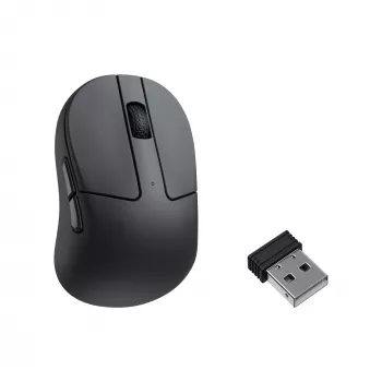 Keychron M4-A1 PixArt 3395 1K Mouse da gaming wireless nero