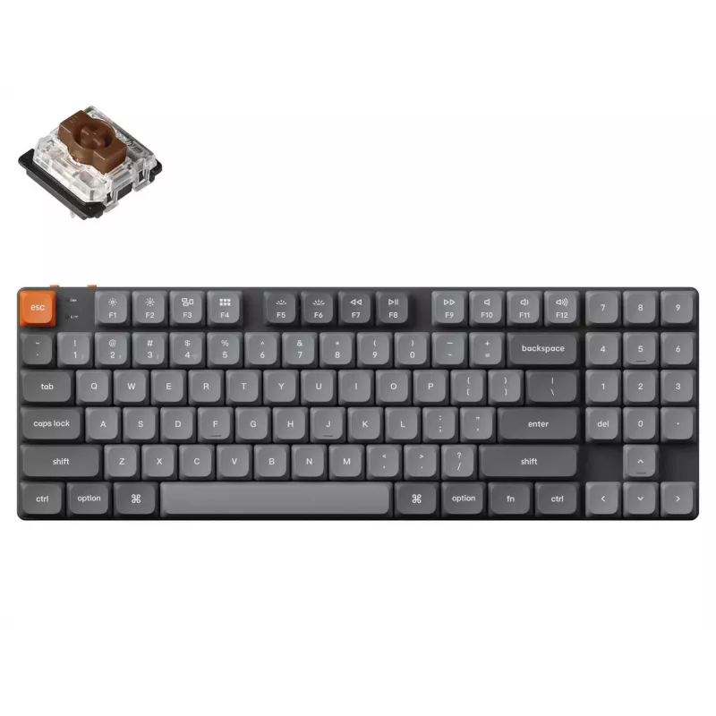 Keychron K13M-H3 80% Brown Switch RGB Hot-Swap Tastiera meccanica