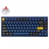 Keychron P1P-O1 75% Lemokey Super Red Switch Navy Blue Tastiera meccanica