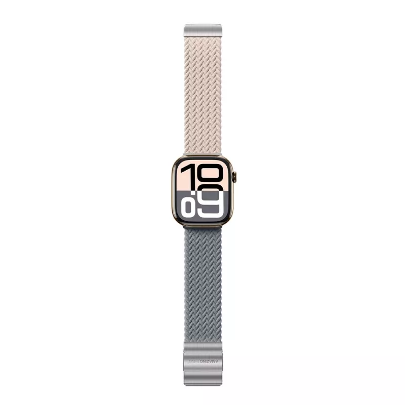 AMAZINGTHING Blend Band Set 2 pezzi cinturino per Apple Watch 42mm - Rosa-Grigio / Rosa