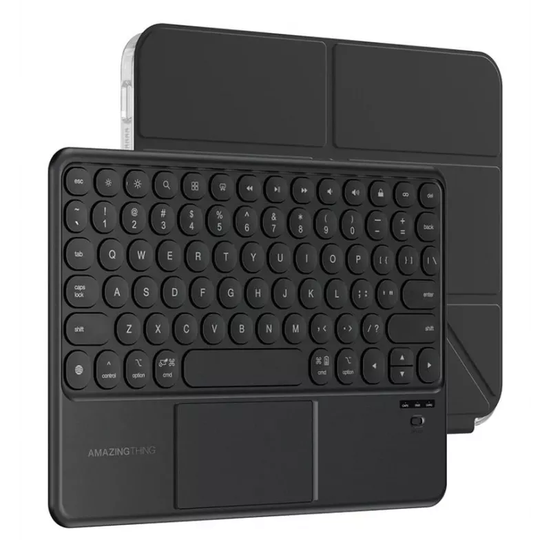 AMAZINGTHING Minimal Case Keylite Combo Custodia con tastiera per iPad Air 13 M3/M4 (2025/2026) - Nero