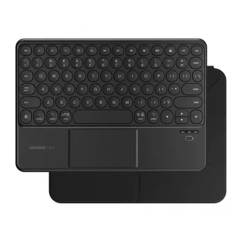 AMAZINGTHING Minimal Case KeyLite Combo Custodia con tastiera per iPad Air 11 M2/M3/M4 (2024/2025/2026) - Nero