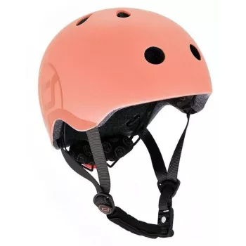 Scoot & Ride Casco S-M Peach casco multisport bambino
