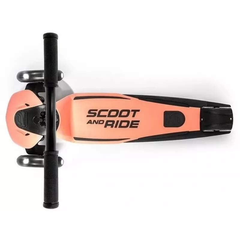 Scoot & Ride Highwaykick 5 LED Peach monopattino a 3 ruote