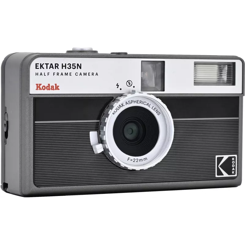 Kodak EKTAR H35N fotocamera a righe nero