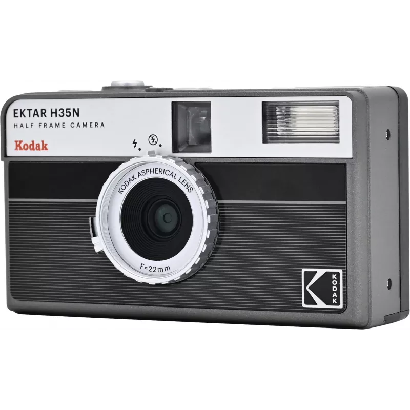 Kodak EKTAR H35N fotocamera a righe nero