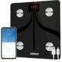 Renpho bilancia da bagno smart con app - nero (ES-30M-US)