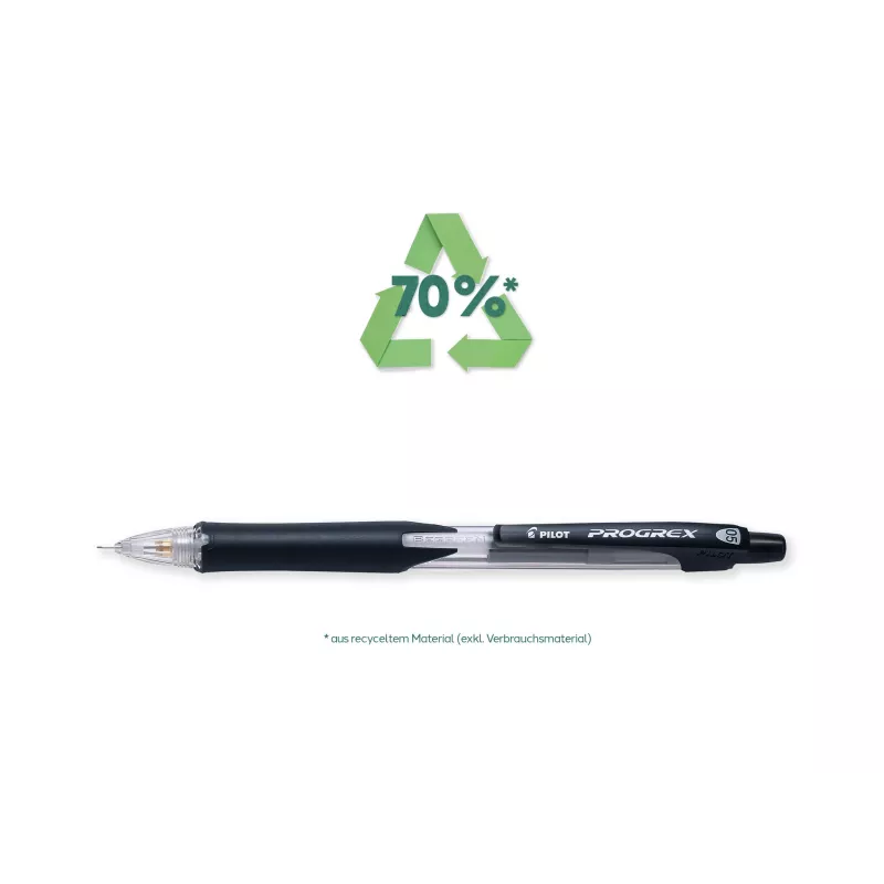 PILOT PEN Progrex BeGreen portamina rosso HB 0,5 mm 1 pezzo