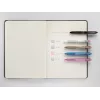 PILOT PEN FriXion Ball 4 penna gel cancellabile 4-in-1 corpo nero 0,5 mm extrafine