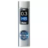 Pentel AinStein HB 0,3 mm confezione di ricarica mine, grigio, 15 mine