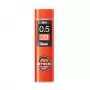 Pentel C275-2BO Super Hi-Polymer confezione di ricarica mine 0,5 mm 2B arancione 40 mine box