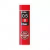 Pentel C275-BO Super Hi-Polymer confezione di ricarica mine - rosso - 0,5 mm - 40 mine - box