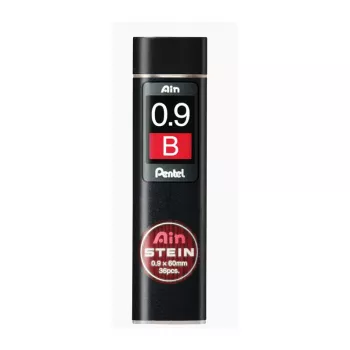 Pentel C279-BO Super Hi-Polymer mine 0,9 mm B nero 36 mine box