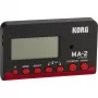 Korg MA2-BKRD metronomo digitale tascabile LCD nero/rosso