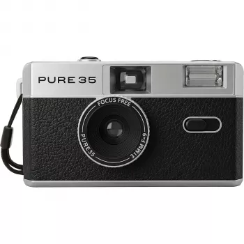 KODAK Pure 35 nera fotocamera usa e getta 35 mm con flash