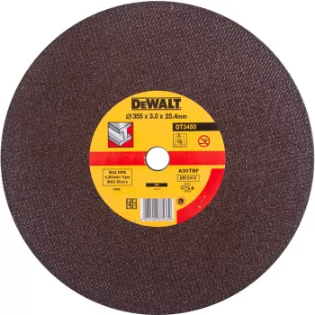 DEWALT disco da taglio per metallo EXTREME 355x3,0x25,4mm per DW871