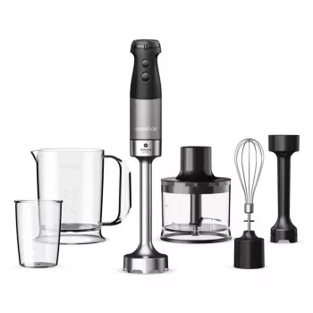 Kenwood Triblade XL Pro frullatore a immersione, 1200 W, grigio/nero/argento