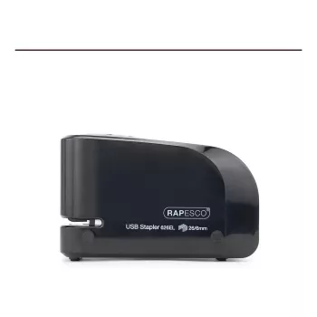 Rapesco 626EL cucitrice elettrica, 15 fogli, nera