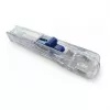 Rapesco Supaclip 40 dispenser - trasparente - 40 fogli - clip in acciaio inox - 8 clip incluse
