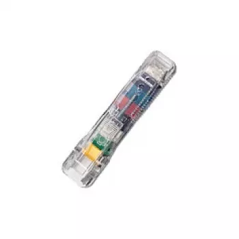 Rapesco Supaclip 40 dispenser - nero/argento - capacità 40 fogli - 8 clip incluse