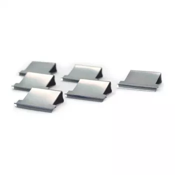 Rapesco RC4050SS perforatore 4 fori, acciaio inox, 40 fogli, 50 pezzi, 125 mm, 80 mm