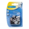 Rapesco RC4050SS perforatore 4 fori, acciaio inox, 40 fogli, 50 pezzi, 125 mm, 80 mm