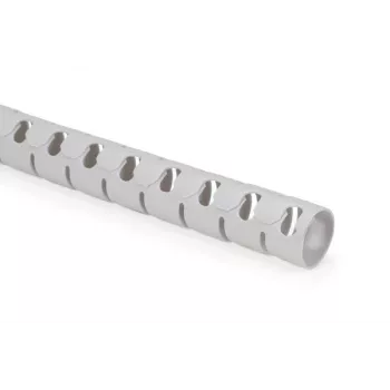 HellermannTyton HWPP25L2 spirale per gestione cavi - grigio - 2 m - 25 mm - polipropilene