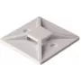 HellermannTyton MB3A-PA66-NA-C1 supporto per fascette bianco 100 pz.