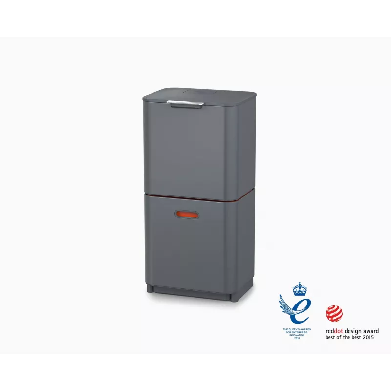 Joseph Joseph pattumiera Totem 60 L grigio