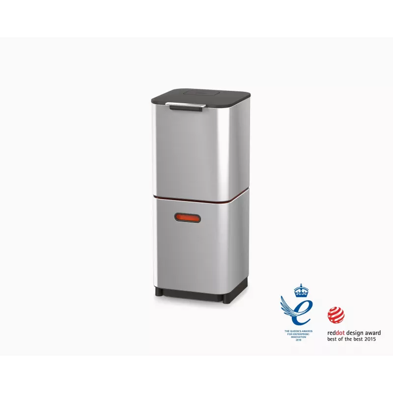 Joseph Joseph Totem pattumiera 40 L acciaio inox