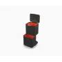 Joseph Joseph Totem Max 60L contenitore rifiuti e riciclo nero