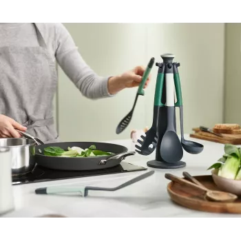 Set 6 utensili da cucina Joseph Joseph Elevate verde - Editions