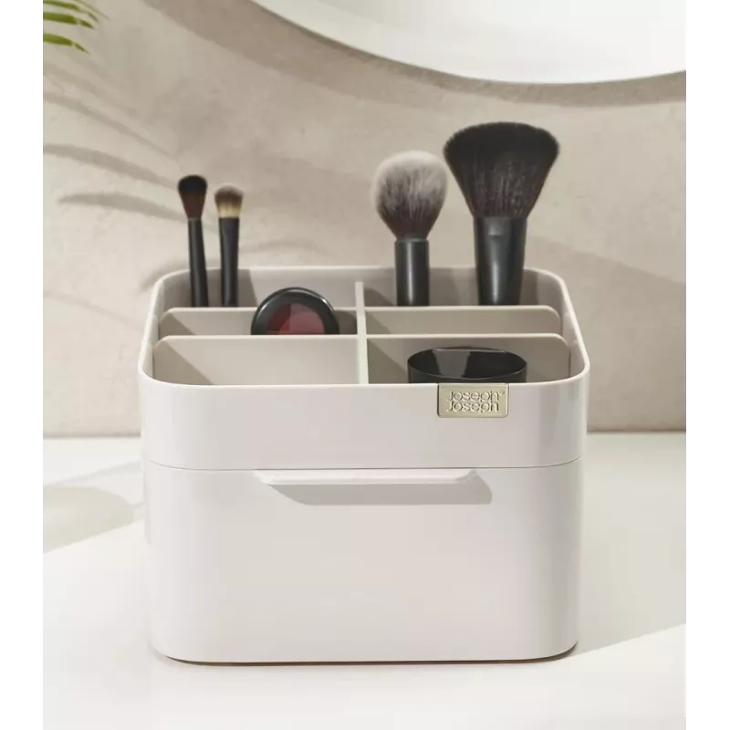 Set Joseph Joseph Viva Make Me Up: organizer cosmetico con cassetto magnetico e specchietto da borsa 2-in-1 (75007)