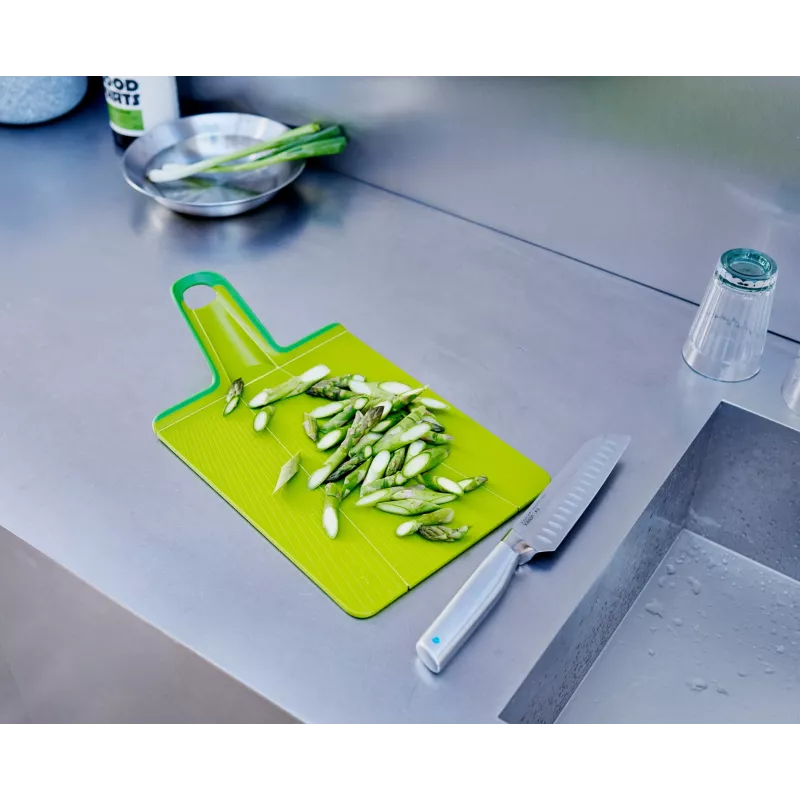 Joseph Joseph Chop2Pot Plus tagliere pieghevole verde