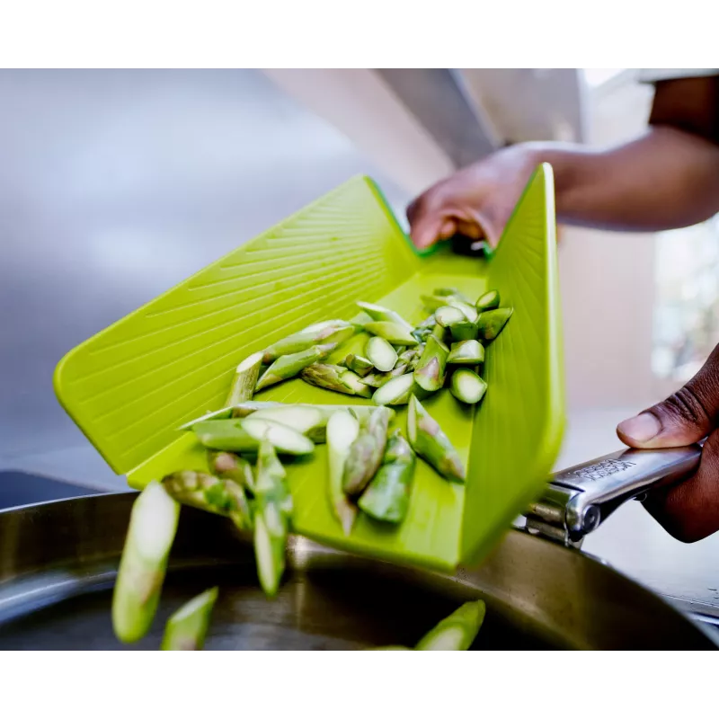 Joseph Joseph Chop2Pot Plus tagliere pieghevole verde