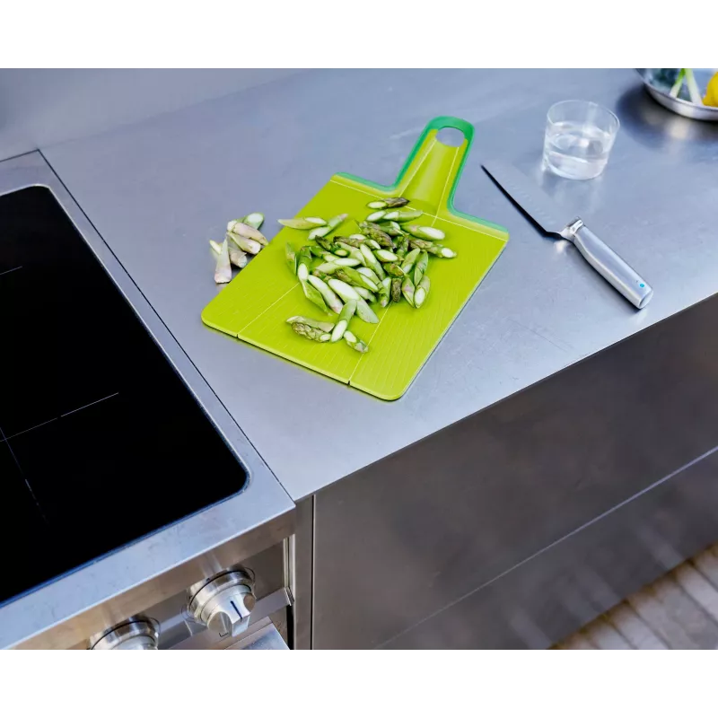 Joseph Joseph Chop2Pot Plus tagliere pieghevole verde