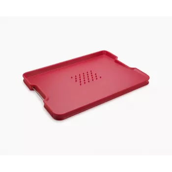 Tagliere da taglio a doppia faccia XL Joseph Joseph Cut&Carve Plus rosso