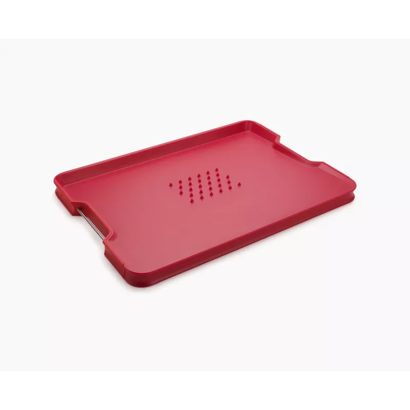 Joseph Joseph Cut&Carve Plus tagliere XL double face rosso