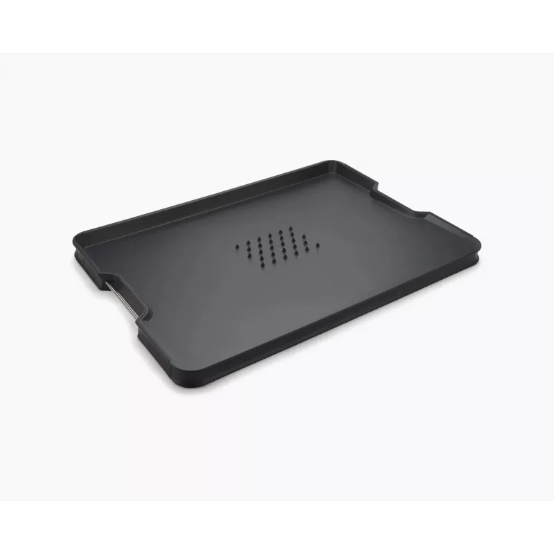 Joseph Joseph Cut&Carve Plus tagliere grande nero con punte integrate per fissare la carne