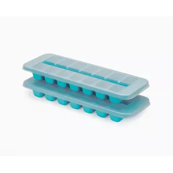 Vassoi per cubetti di ghiaccio easy-fill Joseph Joseph Flow, confezione da 2, blu