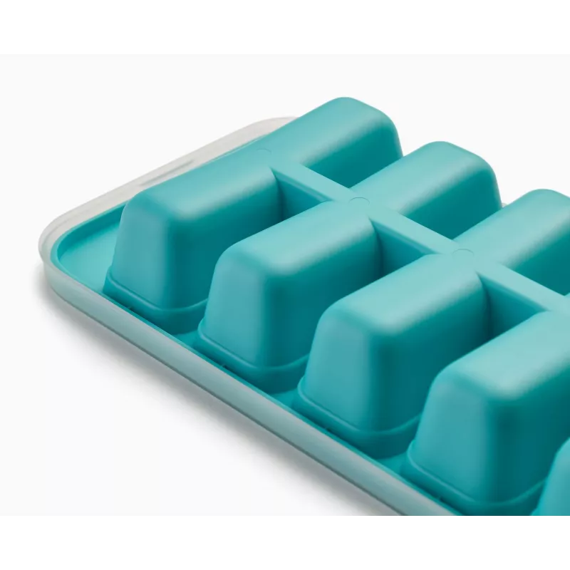 Vassoi per cubetti di ghiaccio easy-fill Joseph Joseph Flow, confezione da 2, blu