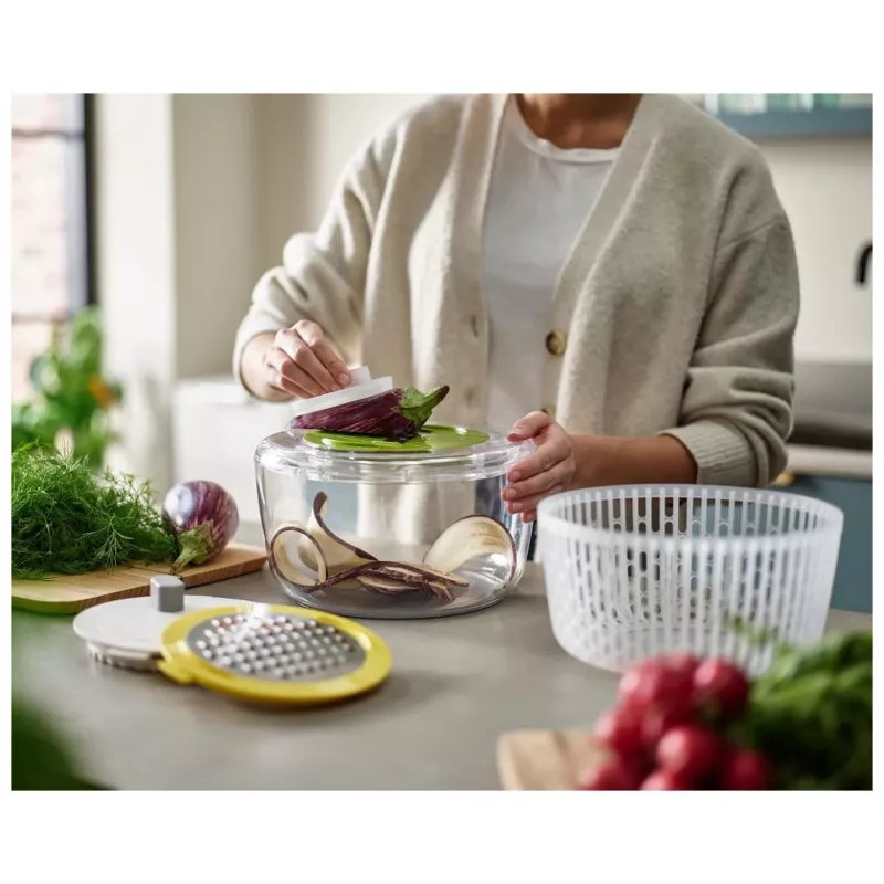 Set preparazione cibo 3-in-1 Joseph Joseph Duo Multi-Prep bianco 20200