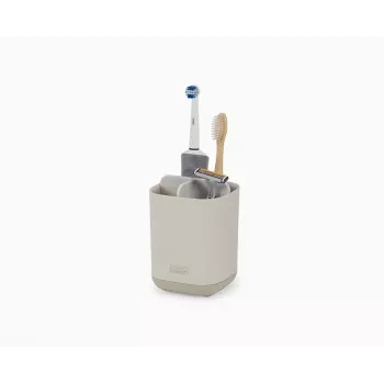 Portaspazzolini Joseph Joseph EasyStore opaco ecru