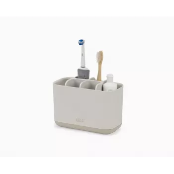 Portaspazzolini grande Joseph Joseph EasyStore opaco ecru