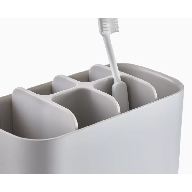 Portaspazzolini grande Joseph Joseph EasyStore opaco ecru