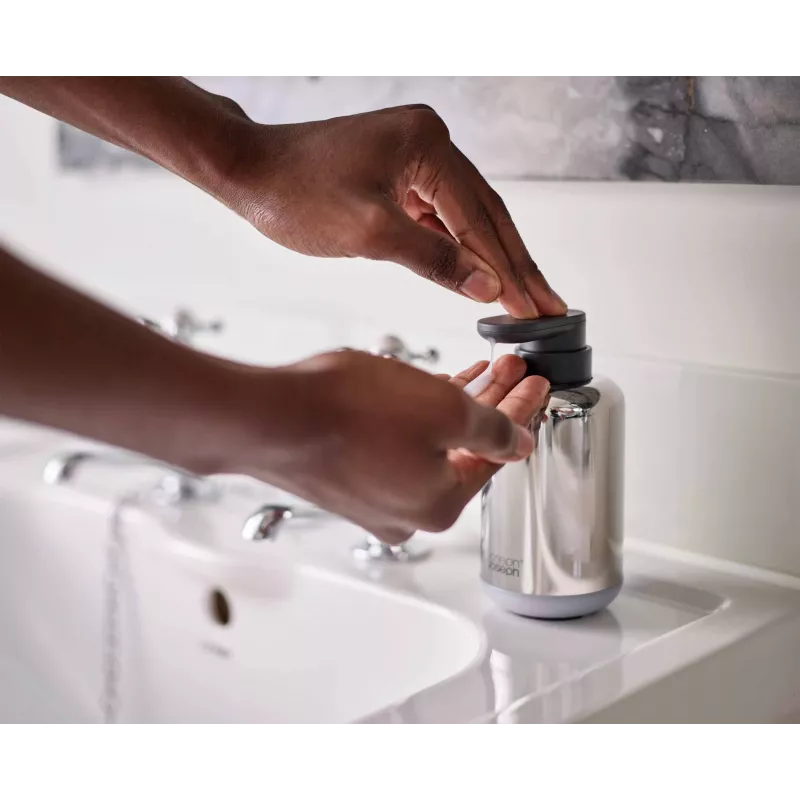 Dispenser sapone Joseph Joseph EasyStore Luxe in acciaio inox 350 ml