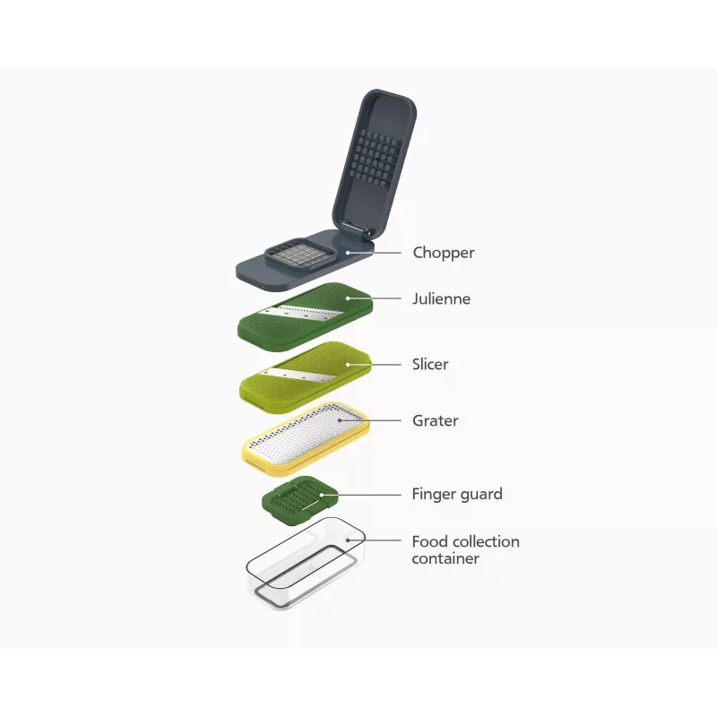 Joseph Joseph Multi-Prep set preparazione alimenti con ciotola e 4 lame 20222