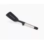 Joseph Joseph Elevate spatola forata in acciaio inox e silicone - nero/grigio