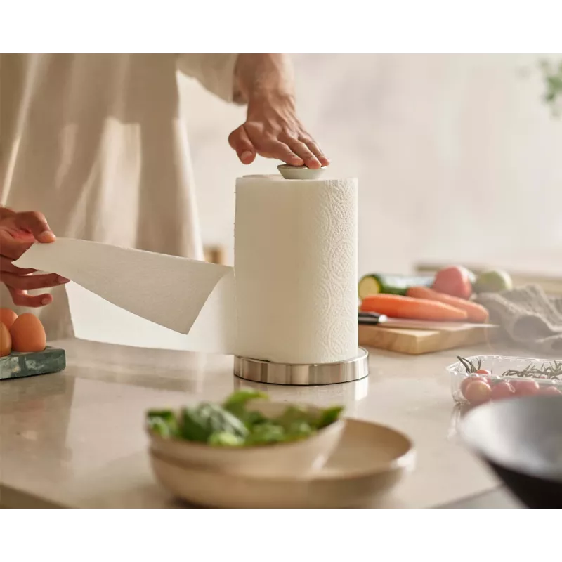 Joseph Joseph Push&Tear Stone portarotolo da cucina